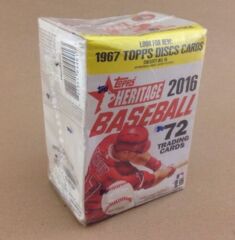 Topps 2016 Baseball Heritage 8 Nine Card Packs